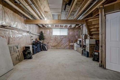 112 Prestwick Point Se, Calgary, AB - Indoor Photo Showing Basement