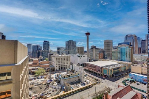 2205-221 6 Avenue Se, Calgary, AB - Outdoor With View