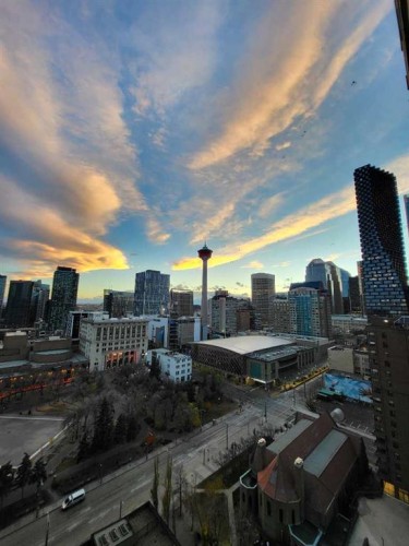 2205-221 6 Avenue Se, Calgary, AB - Outdoor With View