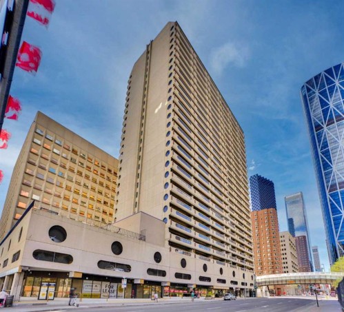 2205-221 6 Avenue Se, Calgary, AB - Outdoor With Facade