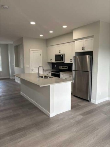619 Savanna Crescent Ne, Calgary, AB - Indoor Photo Showing Kitchen