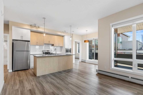 117-238 Sage Valley Common Nw, Calgary, AB - Indoor Photo Showing Kitchen