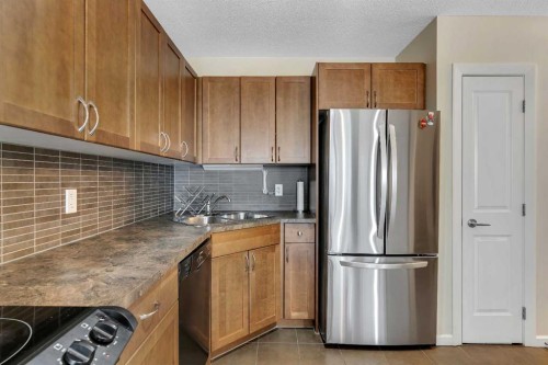 904-211 13 Avenue Se, Calgary, AB - Indoor Photo Showing Kitchen With Double Sink
