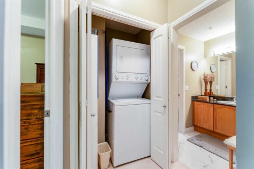 206-8 Prestwick Pond Terrace Se, Calgary, AB - Indoor Photo Showing Laundry Room