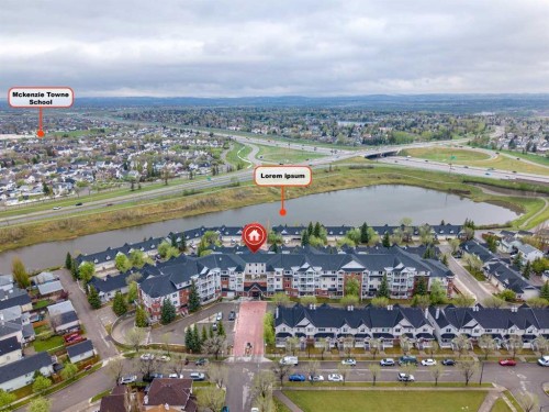 206-8 Prestwick Pond Terrace Se, Calgary, AB - Outdoor With Body Of Water With View