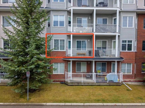 206-8 Prestwick Pond Terrace Se, Calgary, AB - Outdoor With Balcony With Facade