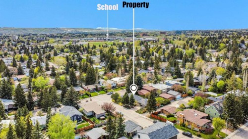 2704 Chandler Road Nw, Calgary, AB - Outdoor With View