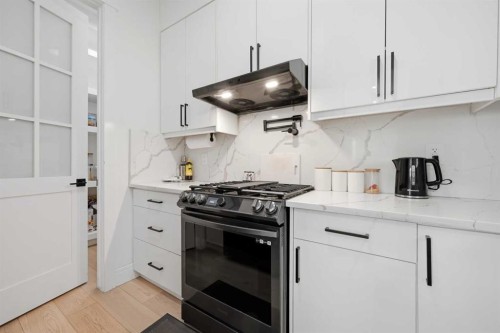 4942 84 Avenue Ne, Calgary, AB - Indoor Photo Showing Kitchen With Upgraded Kitchen