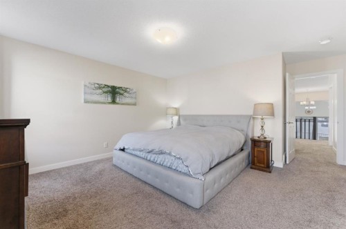 9 Sage Bluff Rise Nw, Calgary, AB - Indoor Photo Showing Bedroom