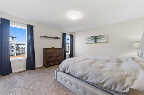 9 Sage Bluff Rise Nw, Calgary, AB - Indoor Photo Showing Bedroom