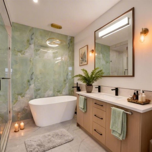 8528 47 Avenue Nw, Calgary, AB - Indoor Photo Showing Bathroom