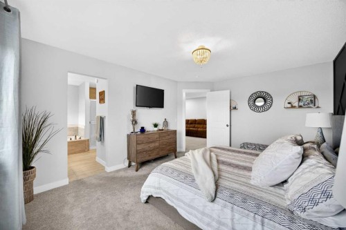 68 Nolancrest Circle Nw, Calgary, AB - Indoor Photo Showing Bedroom