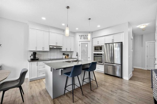 68 Nolancrest Circle Nw, Calgary, AB - Indoor Photo Showing Kitchen With Upgraded Kitchen