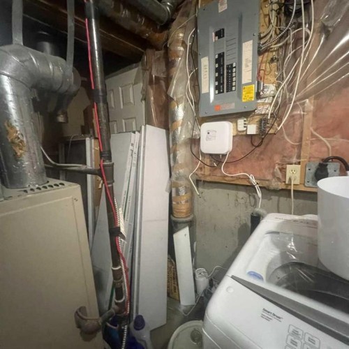 140 Martindale Boulevard Ne, Calgary, AB - Indoor Photo Showing Basement