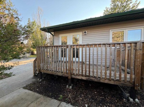 987 1 Avenue, Sundre, AB - Outdoor With Deck Patio Veranda With Exterior