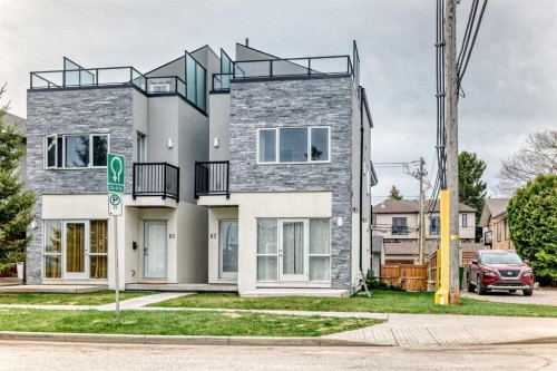 67 30 Avenue Sw, Calgary, AB - Outdoor With Balcony With Facade