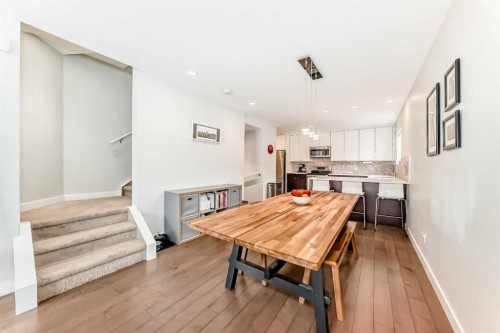 67 30 Avenue Sw, Calgary, AB - Indoor Photo Showing Dining Room