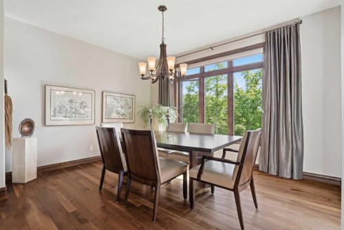 12 Aspen Cliff Close Sw, Calgary, AB - Indoor Photo Showing Dining Room