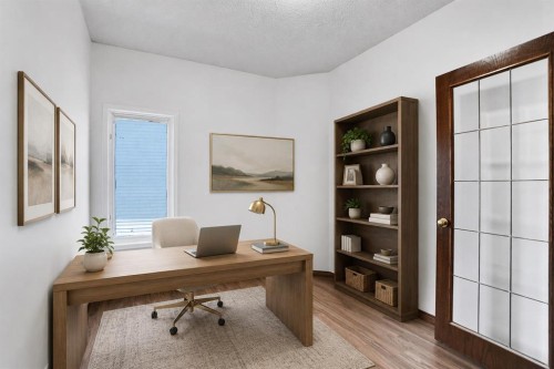 9143 Edgebrook Drive Nw, Calgary, AB - Indoor Photo Showing Office