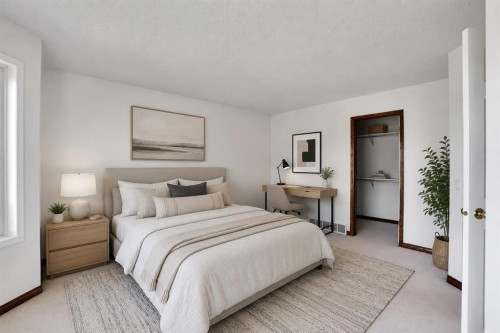 9143 Edgebrook Drive Nw, Calgary, AB - Indoor Photo Showing Bedroom