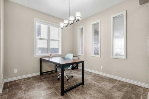 495 Cranford Drive Se, Calgary, AB - Indoor Photo Showing Office