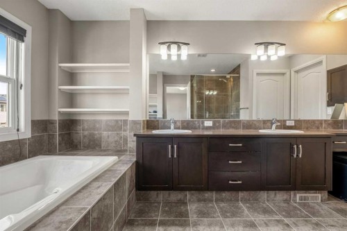 495 Cranford Drive Se, Calgary, AB - Indoor Photo Showing Bathroom