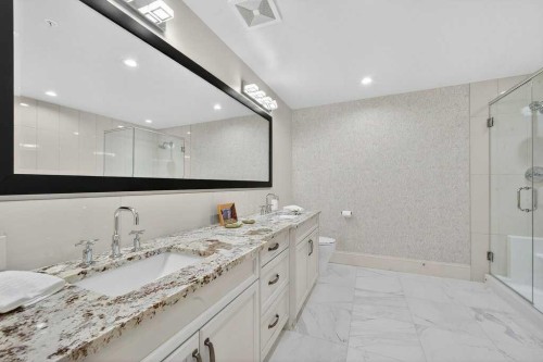 107-121 Quarry Way Se, Calgary, AB - Indoor Photo Showing Bathroom