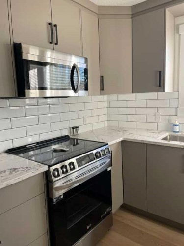19 Mackay Drive Sw, Calgary, AB - Indoor Photo Showing Kitchen With Upgraded Kitchen