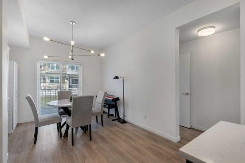 554 Copperstone Manor Se, Calgary, AB - Indoor Photo Showing Dining Room