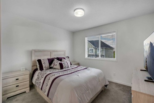 554 Copperstone Manor Se, Calgary, AB - Indoor Photo Showing Bedroom