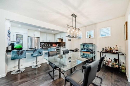 144 Copperpond Parade Se, Calgary, AB - Indoor Photo Showing Dining Room