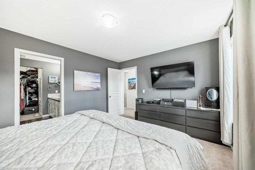 144 Copperpond Parade Se, Calgary, AB - Indoor Photo Showing Bedroom