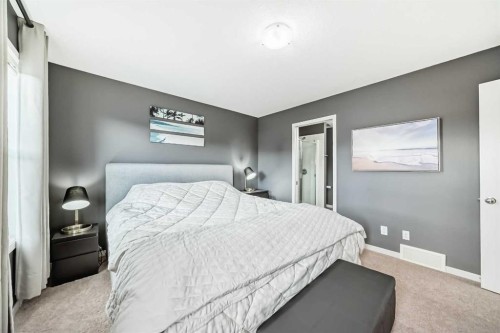 144 Copperpond Parade Se, Calgary, AB - Indoor Photo Showing Bedroom