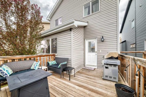 144 Copperpond Parade Se, Calgary, AB - Outdoor With Deck Patio Veranda With Exterior