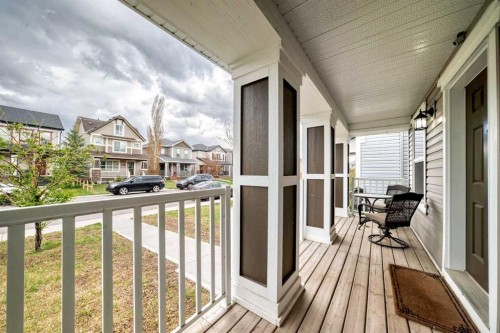 144 Copperpond Parade Se, Calgary, AB - Outdoor With Deck Patio Veranda With Exterior