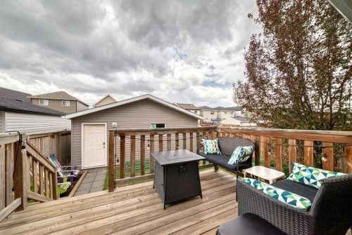 144 Copperpond Parade Se, Calgary, AB - Outdoor With Deck Patio Veranda With Exterior