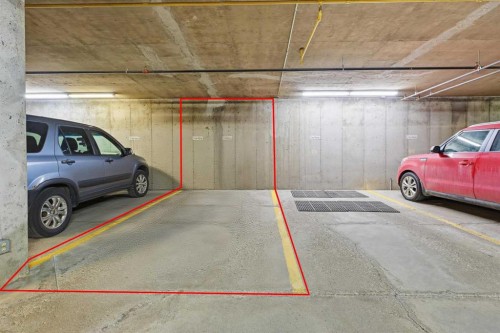 439-165 Manora Place Ne, Calgary, AB - Indoor Photo Showing Garage