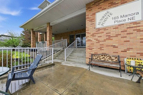 439-165 Manora Place Ne, Calgary, AB - Outdoor With Deck Patio Veranda With Exterior