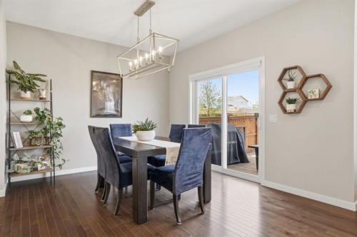 81 Mount Rae Heights, Okotoks, AB - Indoor Photo Showing Dining Room