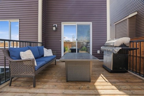 81 Mount Rae Heights, Okotoks, AB - Outdoor With Deck Patio Veranda With Exterior