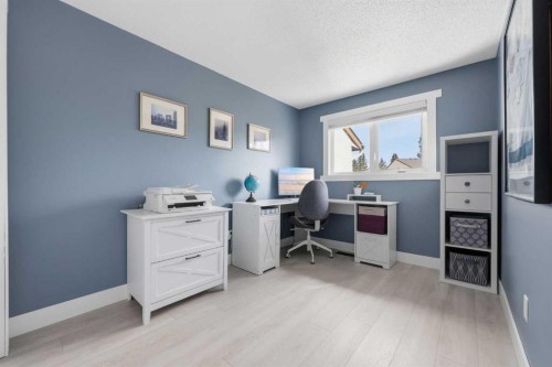 160 Silvergrove Hill Nw, Calgary, AB - Indoor Photo Showing Office