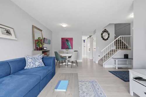 160 Silvergrove Hill Nw, Calgary, AB - Indoor Photo Showing Living Room