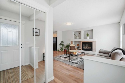 29 Copperfield Heath Se, Calgary, AB - Indoor With Fireplace