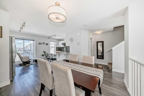 551 Evanston Link Nw, Calgary, AB - Indoor Photo Showing Dining Room