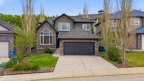 39 Evercreek Bluffs Road Sw, Calgary, AB - Outdoor With Facade