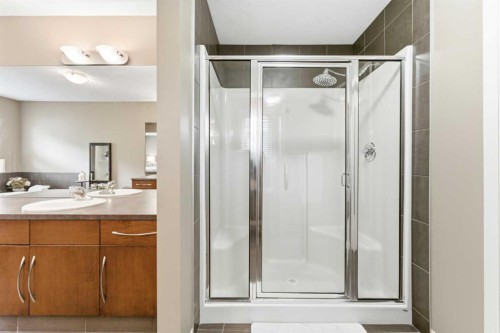 39 Evercreek Bluffs Road Sw, Calgary, AB - Indoor Photo Showing Bathroom