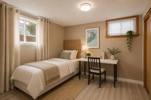 2812 24 Street Nw, Calgary, AB - Indoor Photo Showing Bedroom