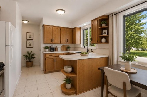 2812 24 Street Nw, Calgary, AB - Indoor Photo Showing Kitchen