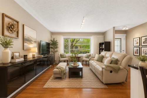 2816 24 Street Nw, Calgary, AB - Indoor Photo Showing Living Room