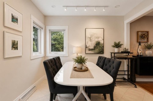 2816 24 Street Nw, Calgary, AB - Indoor Photo Showing Dining Room